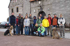 Gruppenfoto auf der Wachsenburg